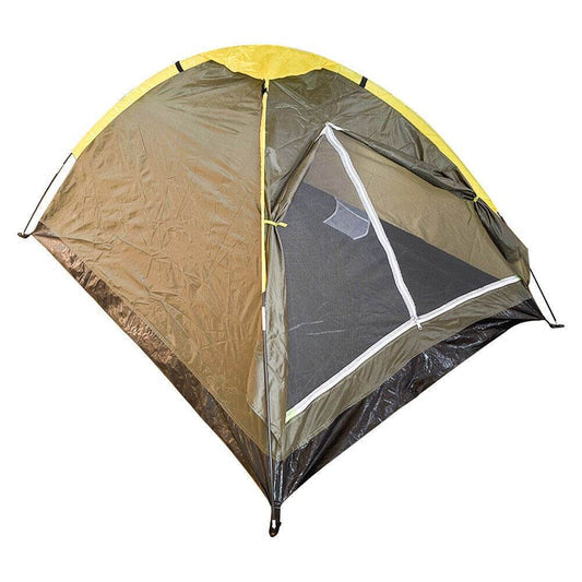 One of the included Weekend Camping Starter options: easy assembled two-person tent
